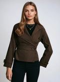 Belted Trench Coat For Elegant Warmth And Timeless Style