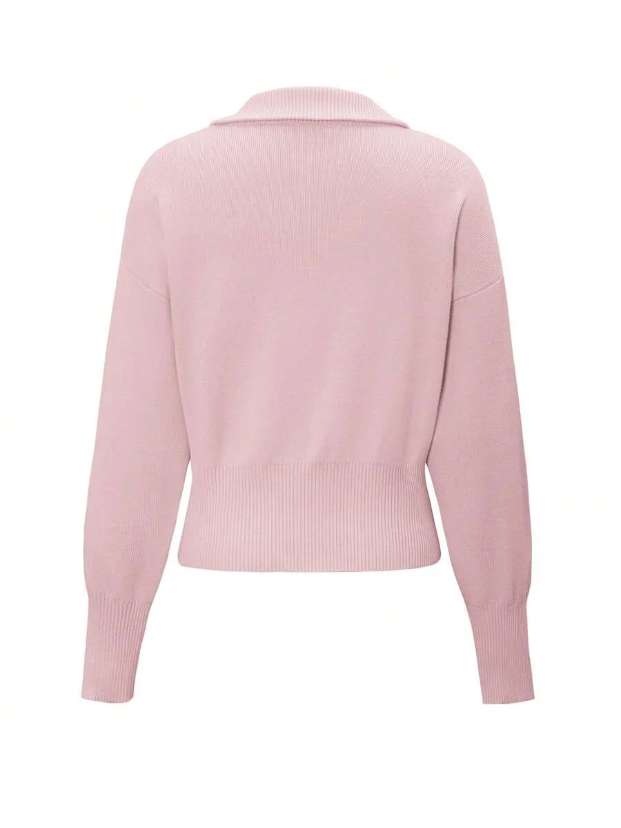 Winter Hooded Zip Up Cardigan For Women With Double Zipper Long Sleeve Casual Office Daily Wear