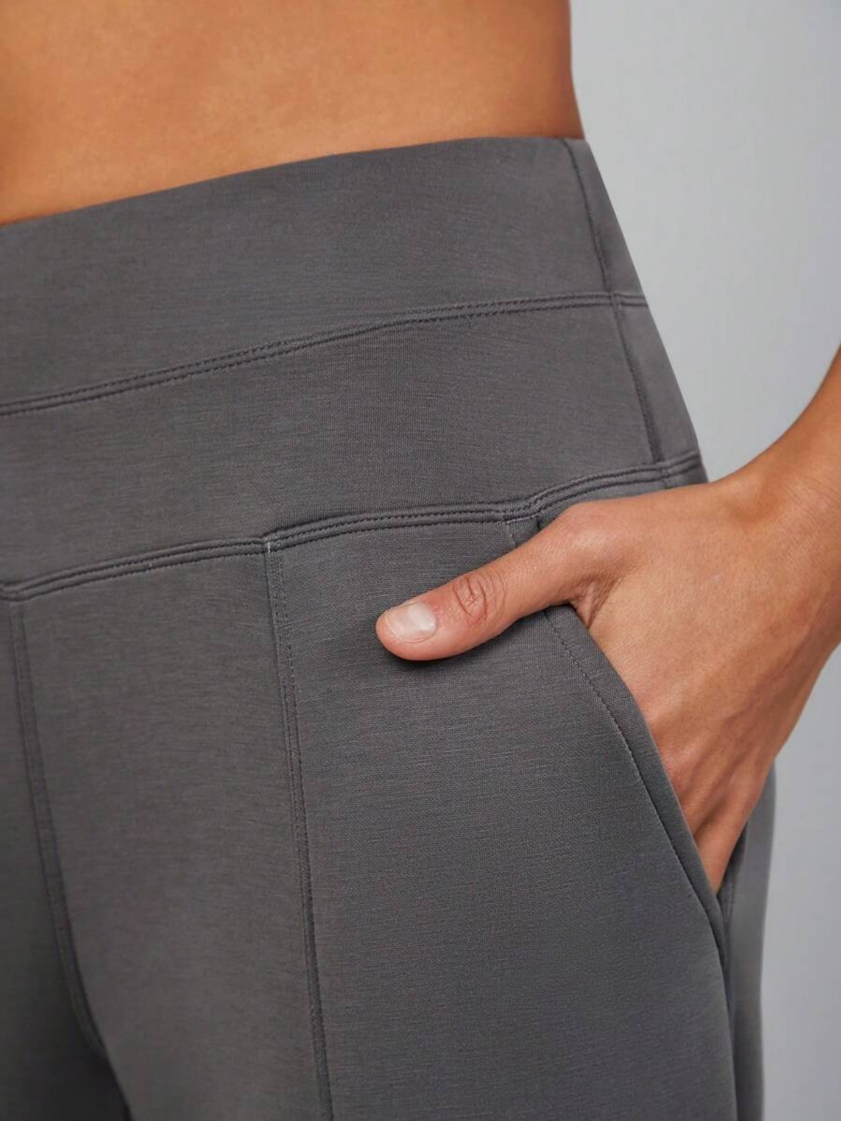Modal Silk Wide Leg Lounge Pants High Waist With Pockets For Everyday Comfort And Style
