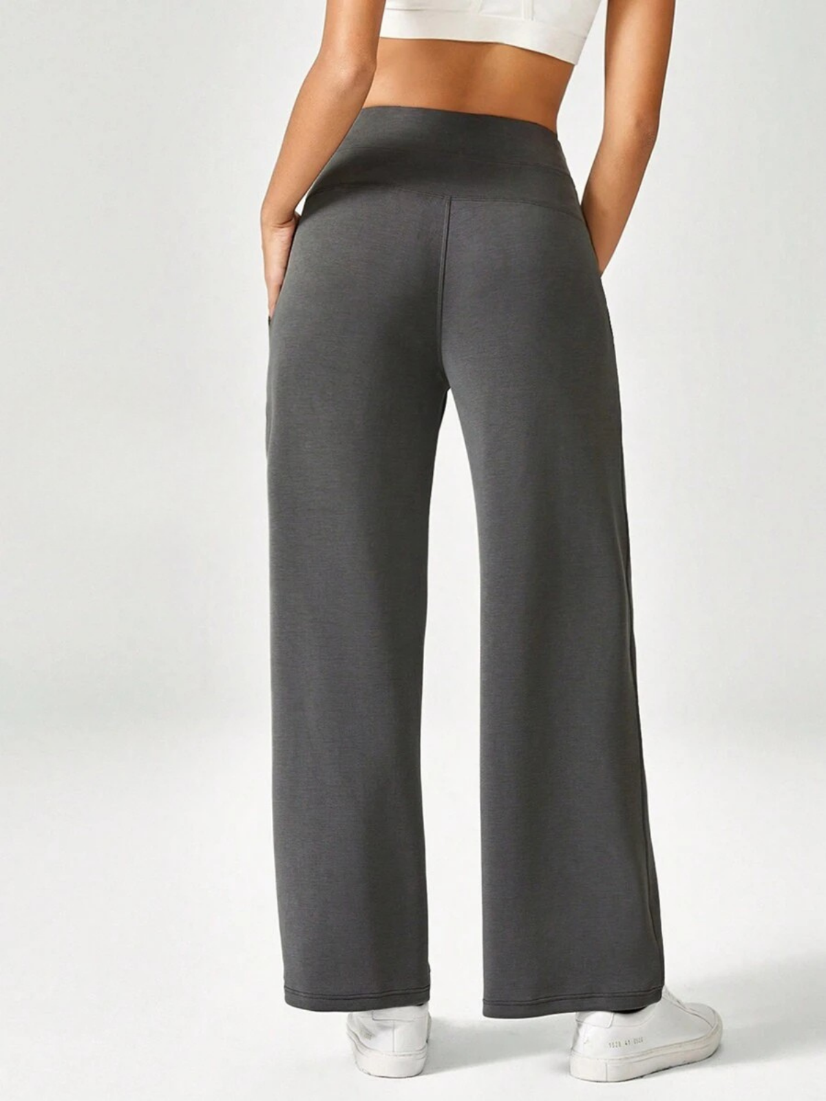 Modal Silk Wide Leg Lounge Pants High Waist With Pockets For Everyday Comfort And Style
