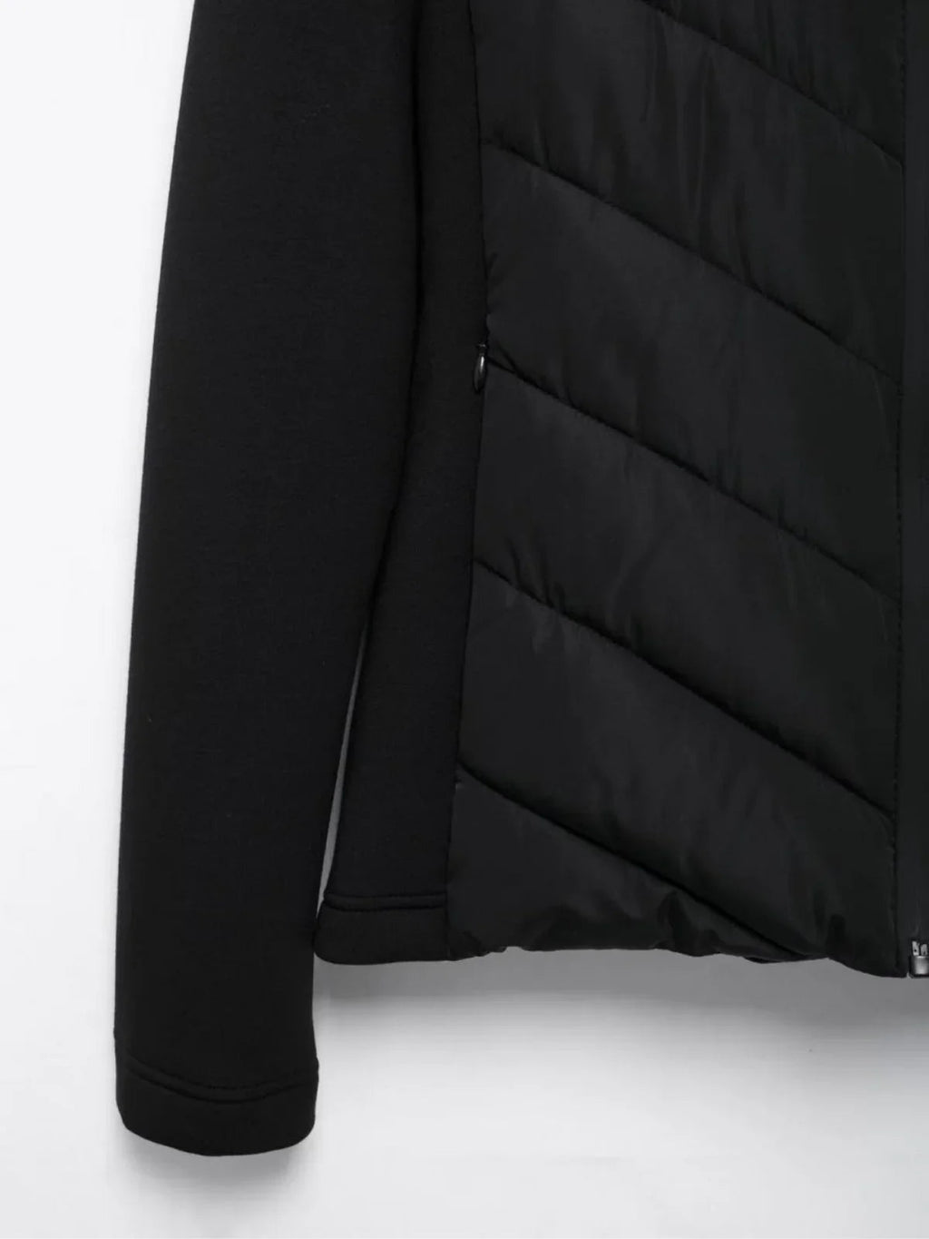 Cotton Padded Coat With Stand Up Collar For Casual Wear