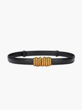 Vintage Design Faux Leather Belt