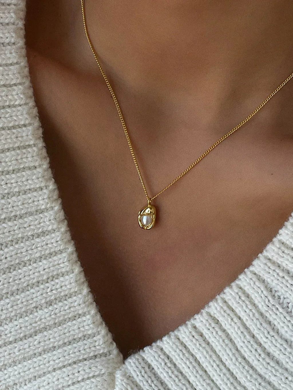 Modern Muse Baroque Necklace