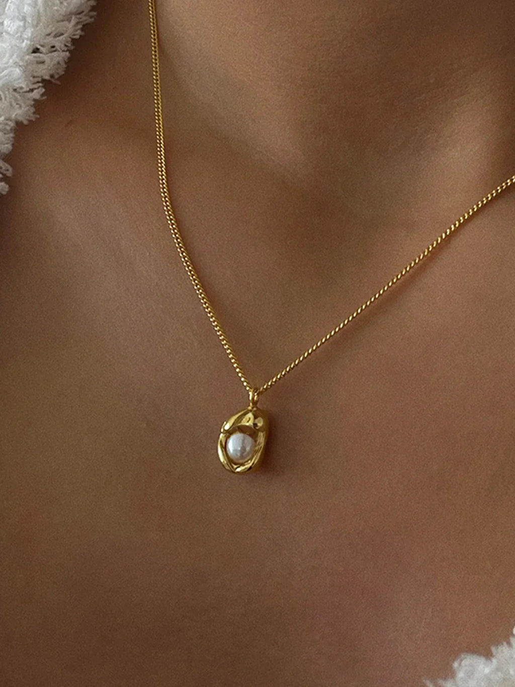 Modern Muse Baroque Necklace