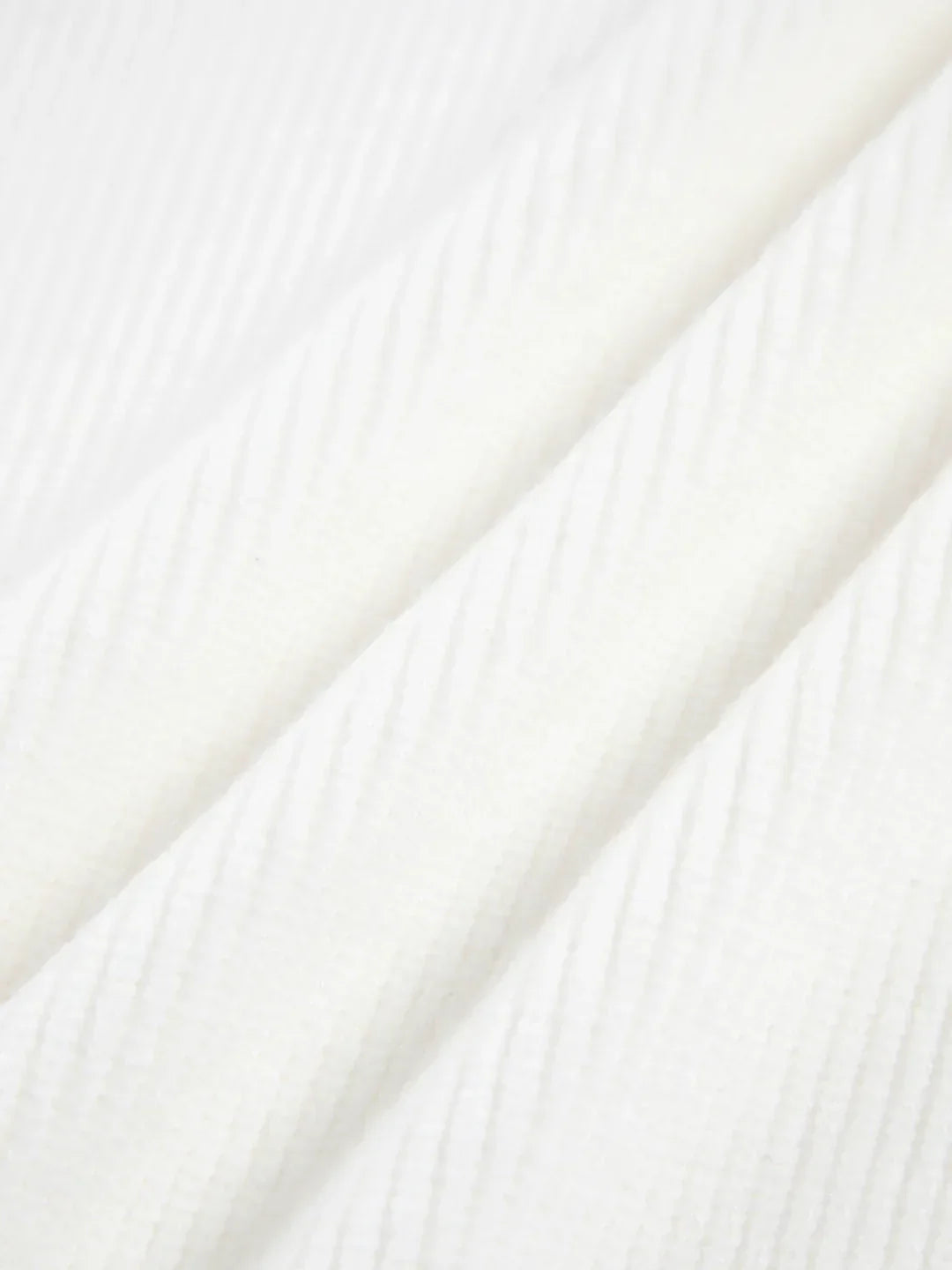 Solid Color Long-sleeved Pearl Oversized Cardigan