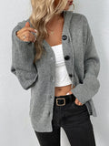 Layering Essential Casual Knit Button Cardigan