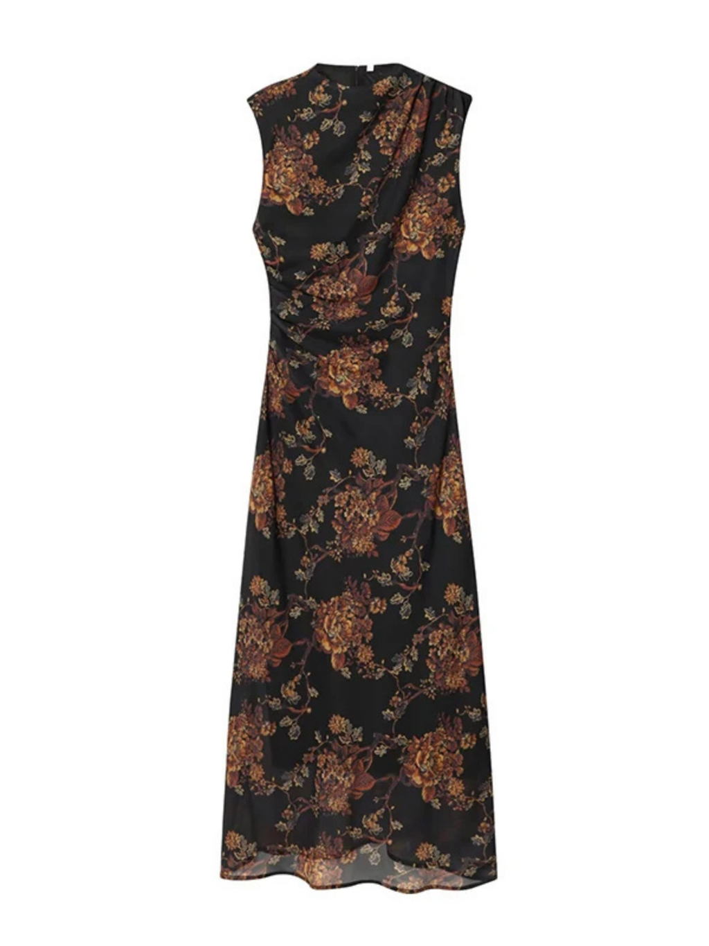 Floral Whisper Chiffon Maxi